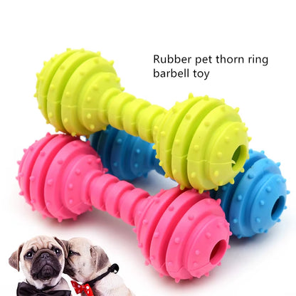 1PCS Pet Toys for Small Dogs Rubber Resistance to Bite Dog Toy Teeth Cleaning Chew Training Toys Pet Supplies Puppy Dogs Cats