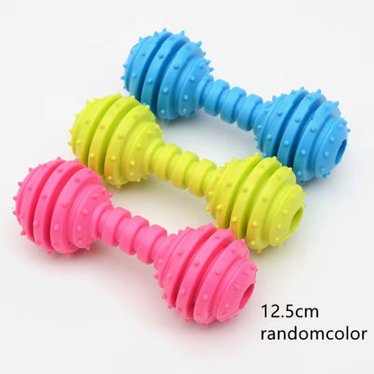 1PCS Pet Toys for Small Dogs Rubber Resistance to Bite Dog Toy Teeth Cleaning Chew Training Toys Pet Supplies Puppy Dogs Cats